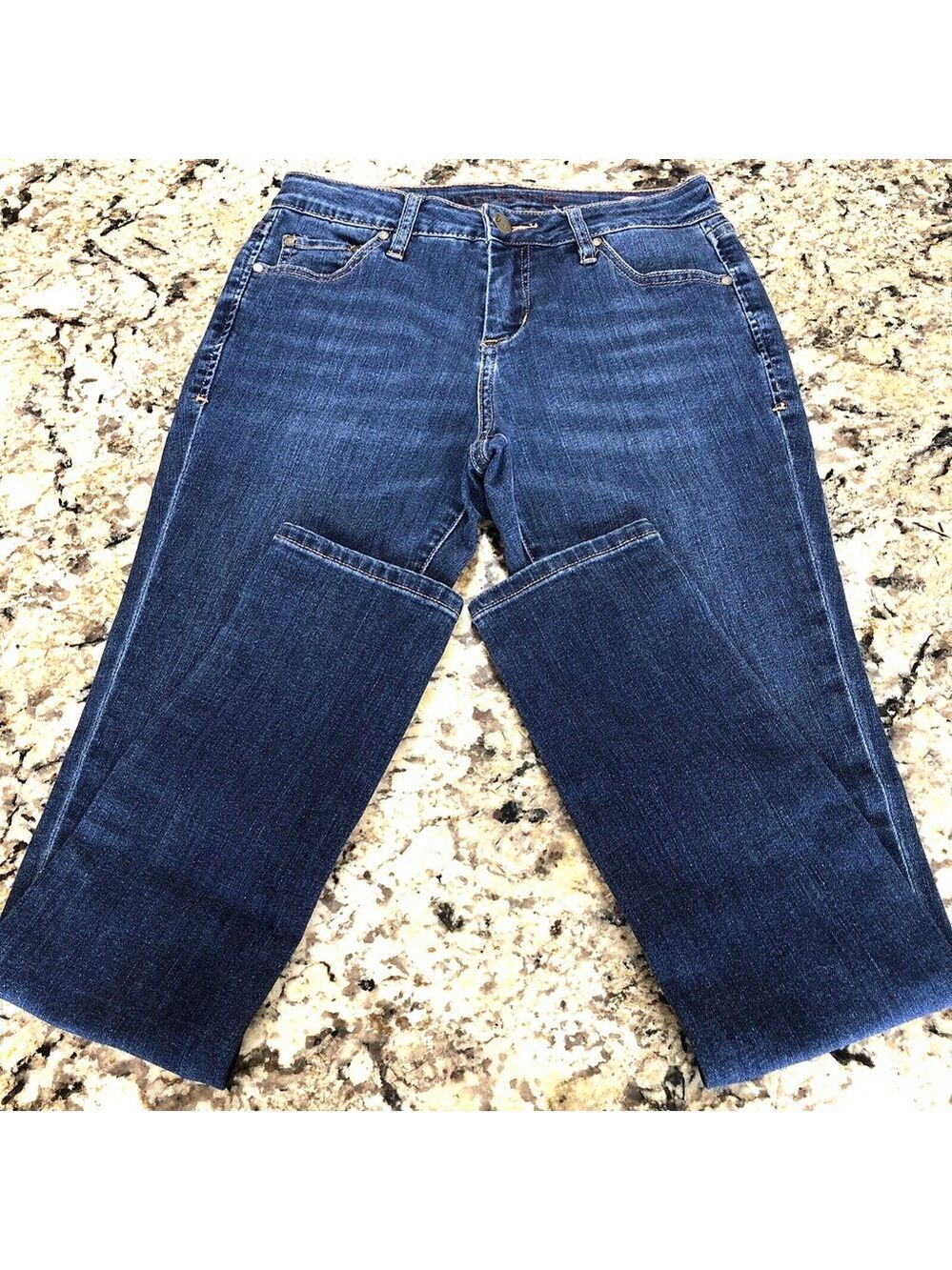 Size 2 X 30 Jag Jeans Womens Denim Mid Rise Skinny Dark Blue